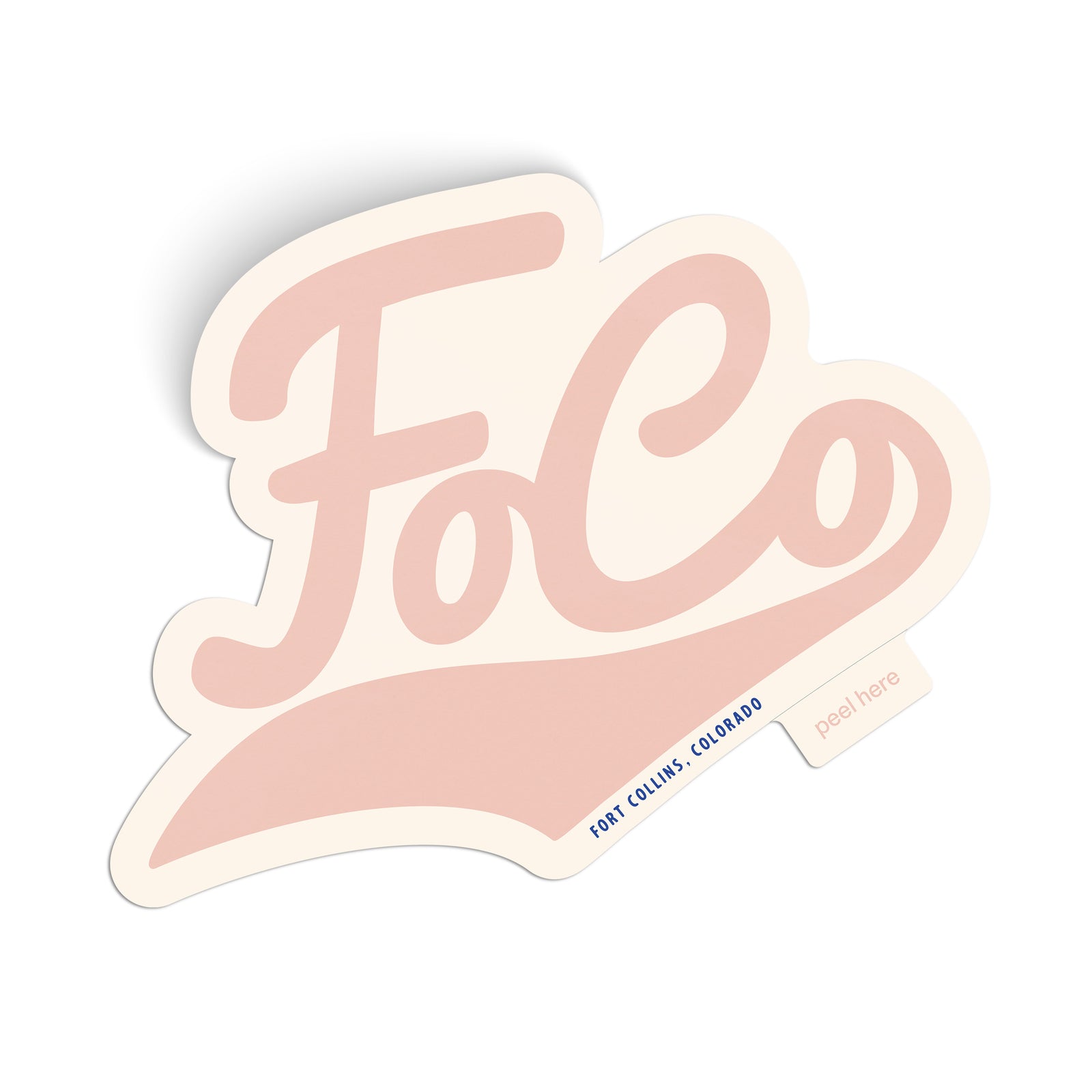 FoCo Large Sticker - pink