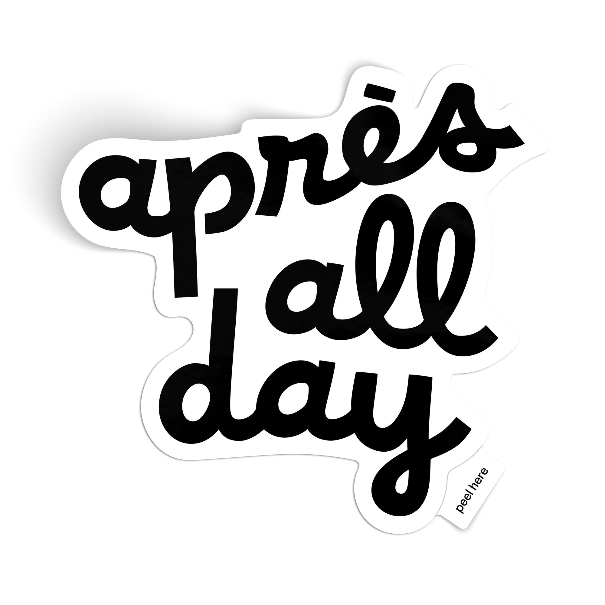 Après All Day Large Sticker