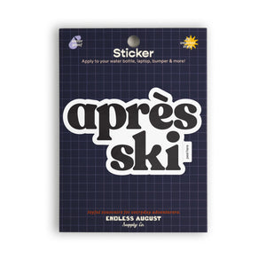 Après Ski Sticker