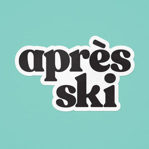 Après Ski Sticker