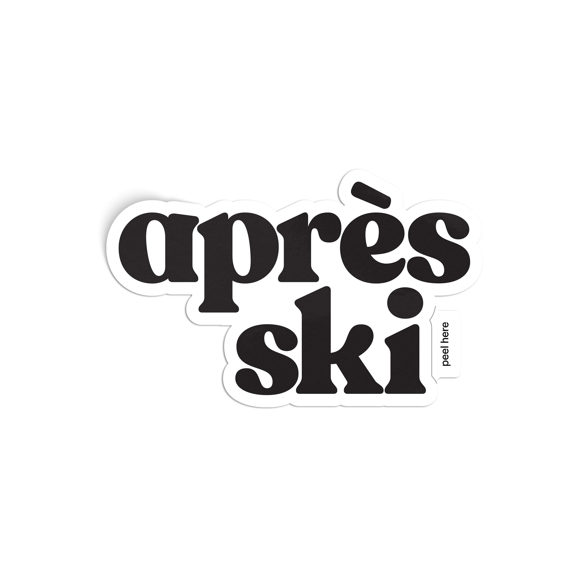 Apres Ski Sticker