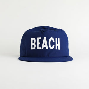 Beach Recycled Nylon Quick Dry Hat - cobalt