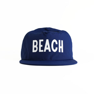 Beach Recycled Nylon Quick Dry Hat - cobalt