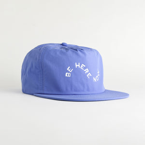 Be Here Now Recycled Nylon Quick Dry Hat - lapis