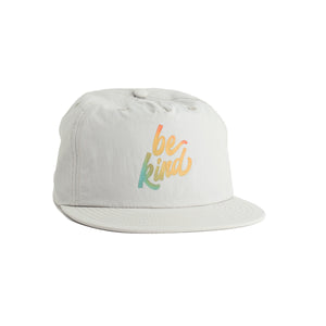 Be Kind Recycled Nylon Quick Dry Hat - bone