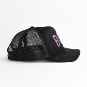 Boo! Trucker Hat - shimmer