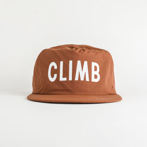 Climb Recycled Nylon Quick Dry Hat - clay