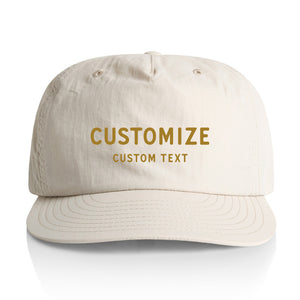 Customizable Text Nylon Hat