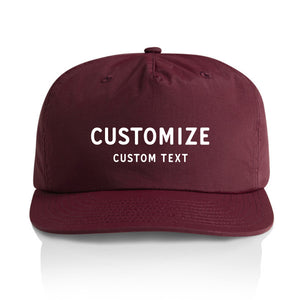 Customizable Text Nylon Hat