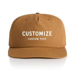 Customizable Text Nylon Hat