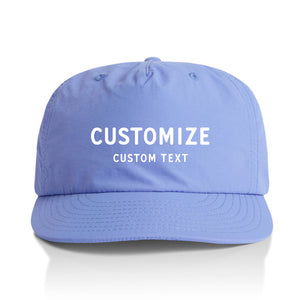 Customizable Text Nylon Hat