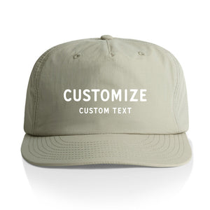 Customizable Text Nylon Hat