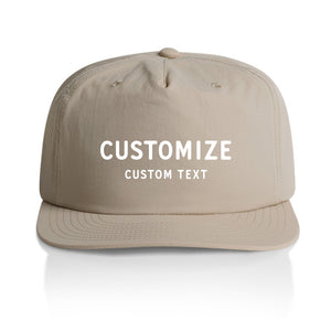 Customizable Text Nylon Hat