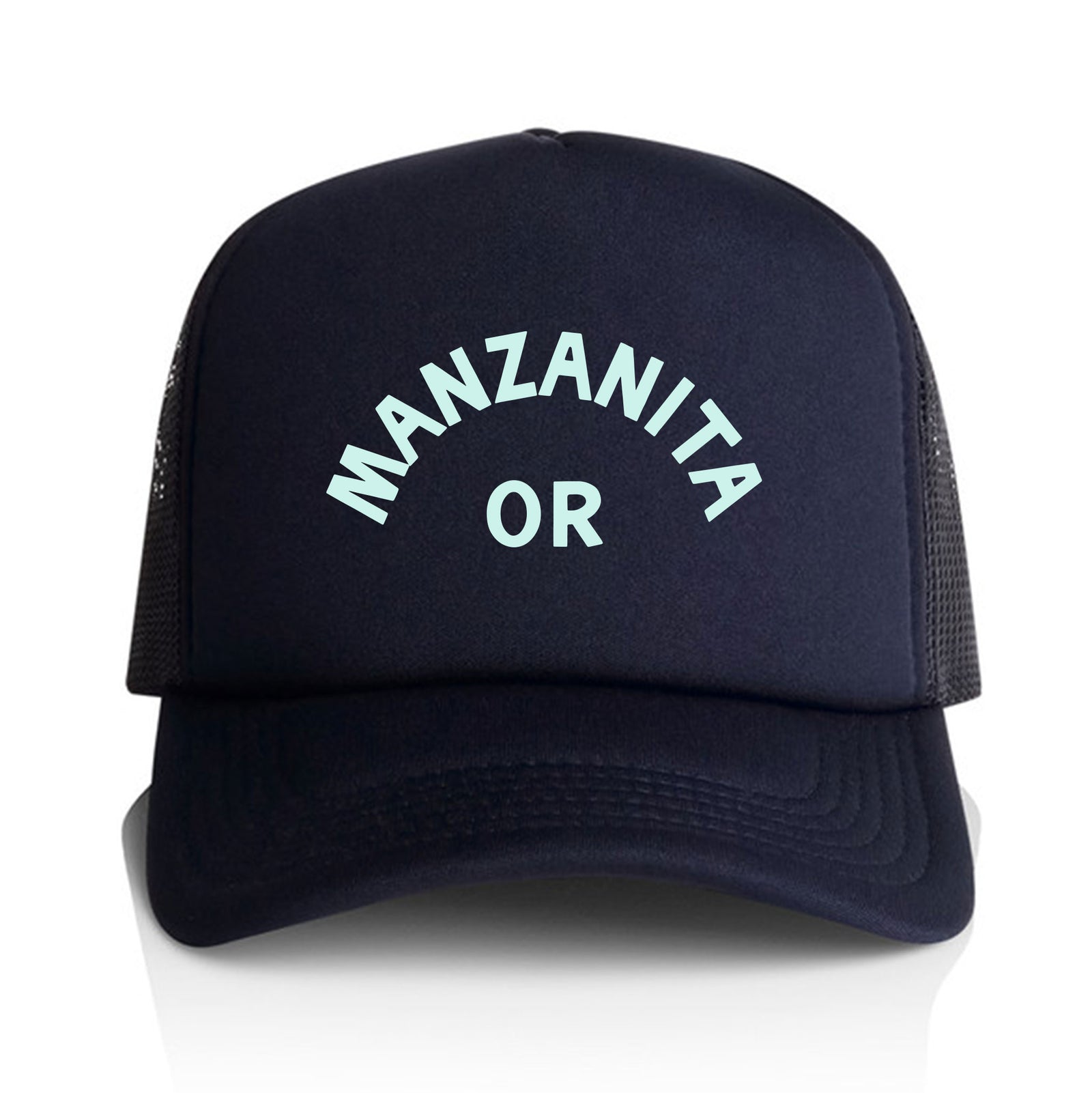 Customizable Arch Text Recycled Trucker Hat