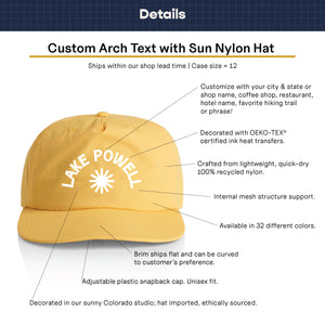 Customizable Sun Nylon Hat