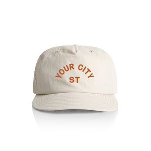Customizable Arch City Nylon Hat - bone