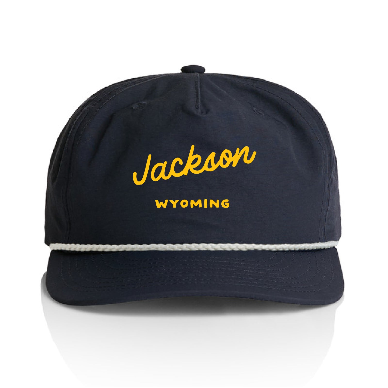 Customizable Handwritten Script Text Nylon Rope Hat