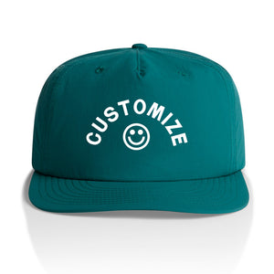 Customizable Smiley Face Nylon Hat