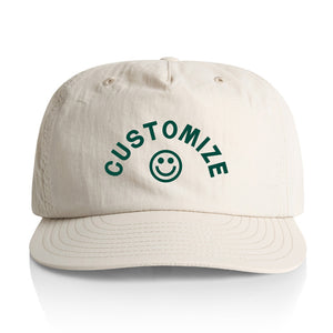 Customizable Smiley Face Nylon Hat