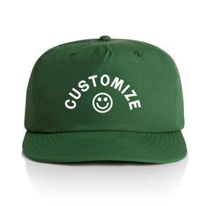 Customizable Smiley Face Nylon Hat