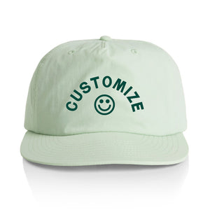 Customizable Smiley Face Nylon Hat