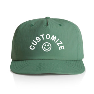 Customizable Smiley Face Nylon Hat