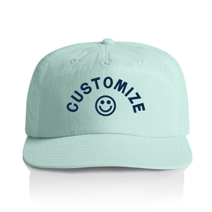 Customizable Smiley Face Nylon Hat
