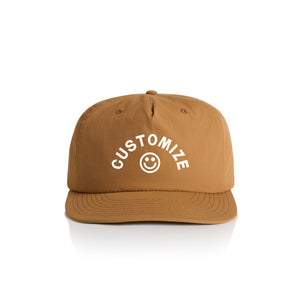 Customizable Smiley Face Nylon Hat