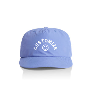 Customizable Smiley Face Nylon Hat