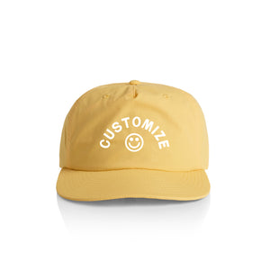 Customizable Smiley Face Nylon Hat