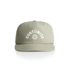 Customizable Smiley Face Nylon Hat