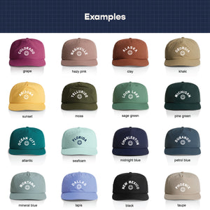 Customizable Smiley Face Nylon Hat