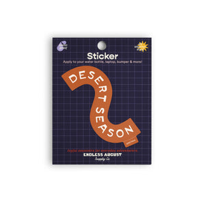 Desert Season Sticker