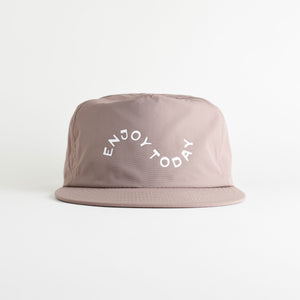 Enjoy Today Recycled Nylon Quick Dry Hat - hazy pink