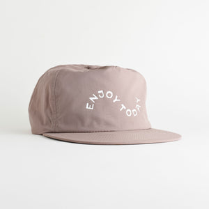 Enjoy Today Recycled Nylon Quick Dry Hat - hazy pink