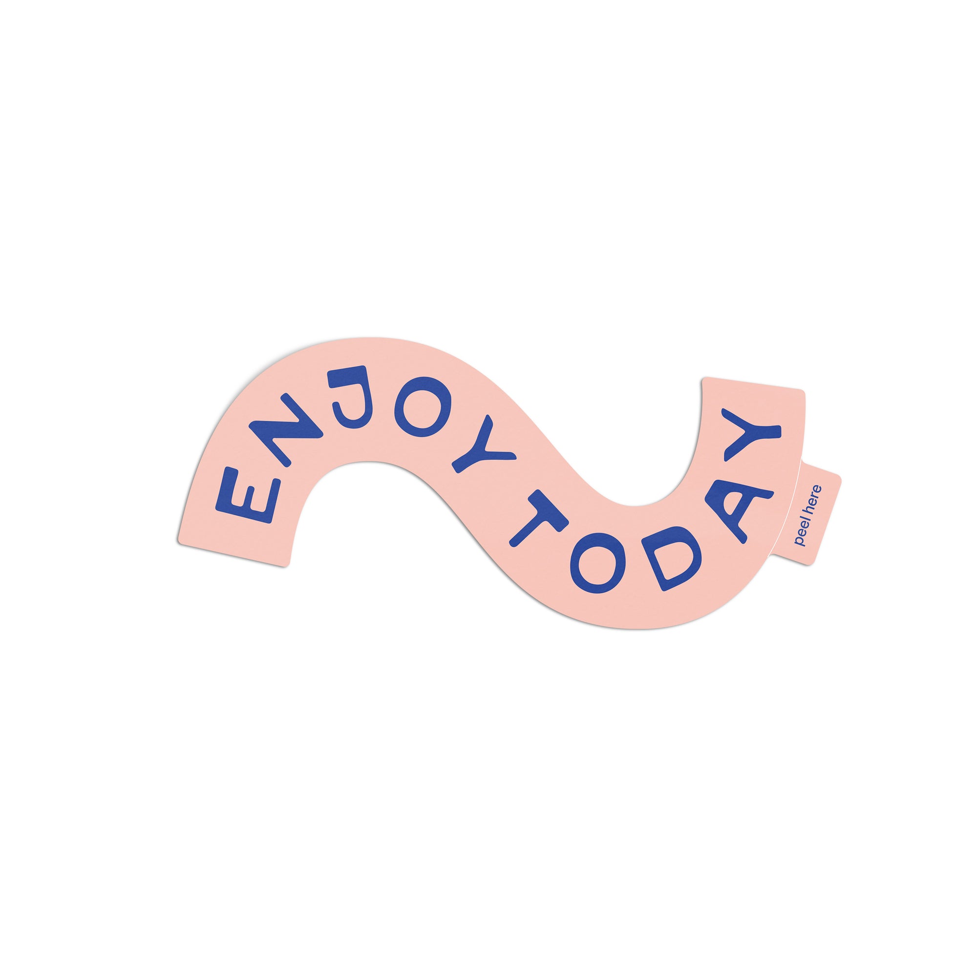 Enjoy Today Sticker - pink