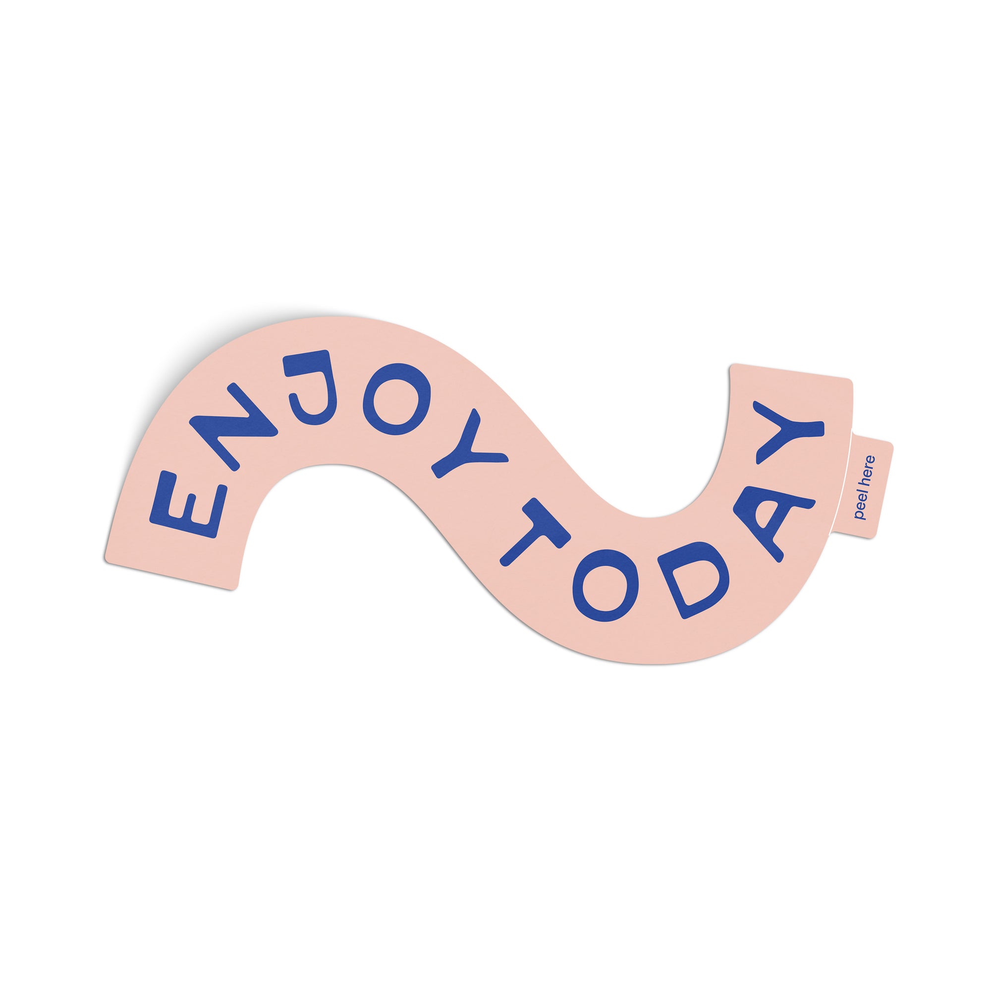 Enjoy Today Sticker - pink