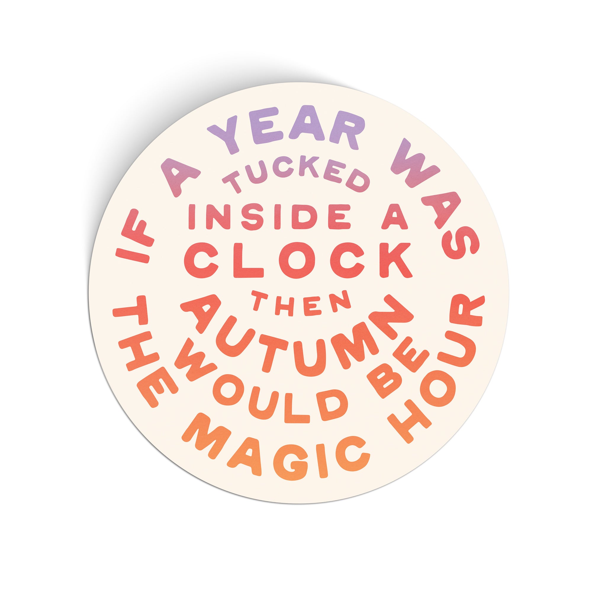 Fall Magic Sticker