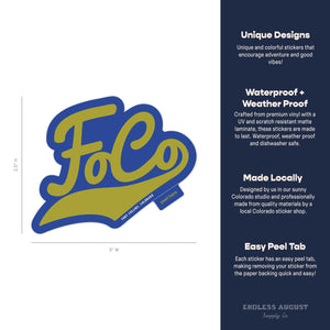FOCO Sticker - green