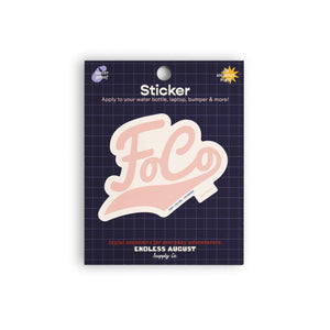FOCO Sticker - pink