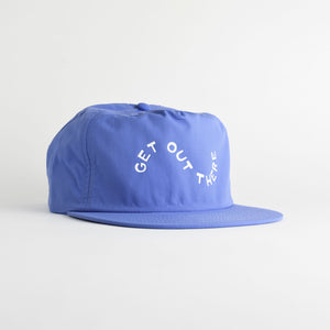 Get Out There Recycled Nylon Quick Dry Hat - lapis