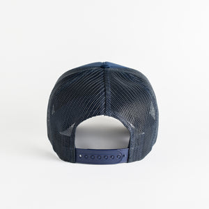 Good Things Recycled Trucker Hat - navy
