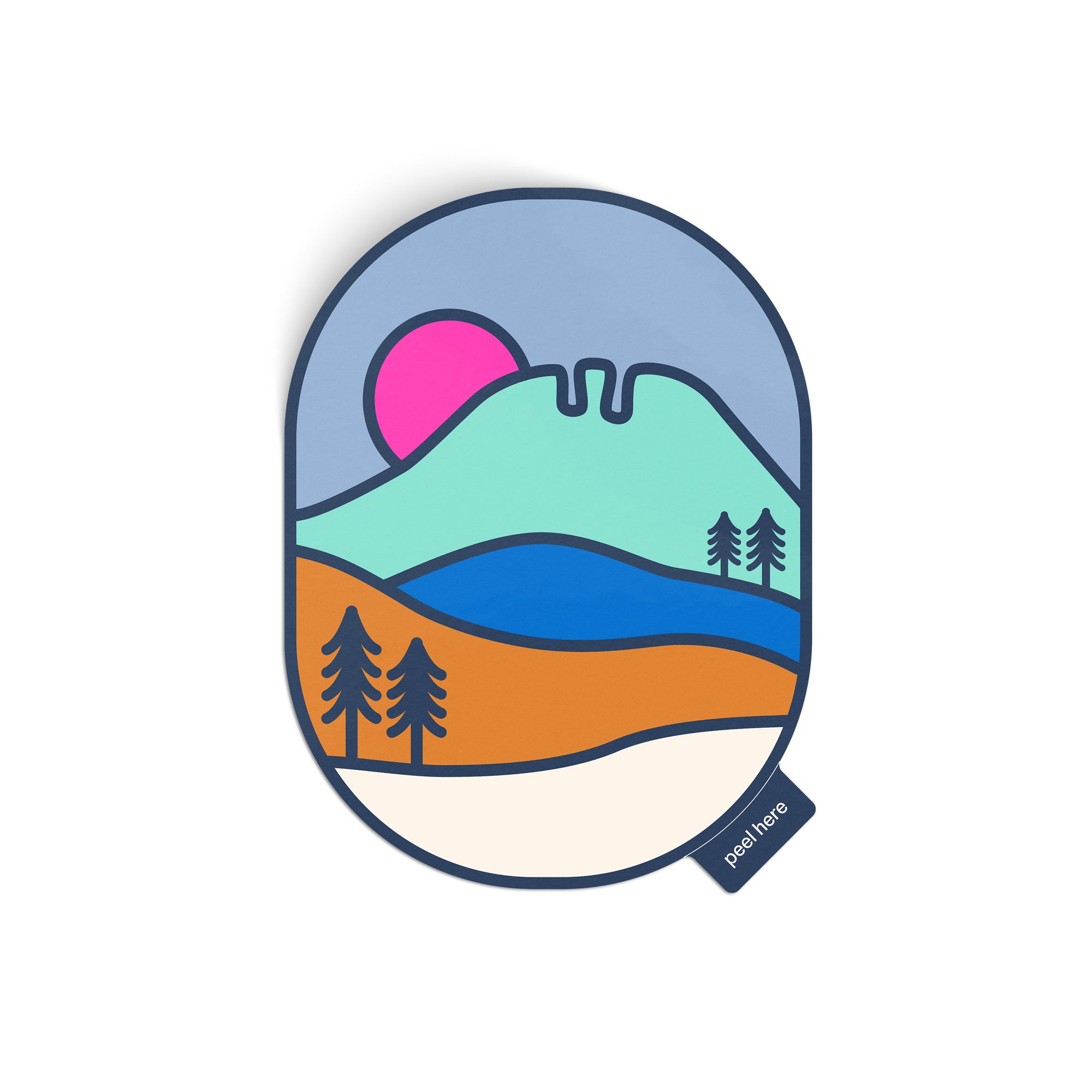 Horsetooth Mountain Sticker