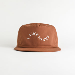 I Like Hikes Recycled Nylon Quick Dry Hat - clay