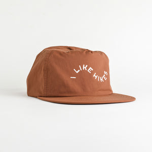 I Like Hikes Recycled Nylon Quick Dry Hat - clay