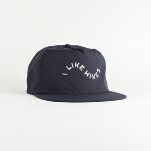 I Like Hikes Recycled Nylon Quick Dry Hat - navy