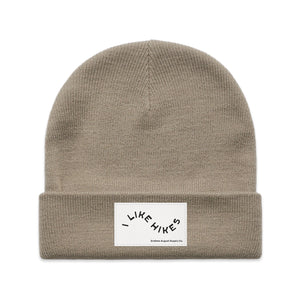 I Like Hikes Cuff Beanie
