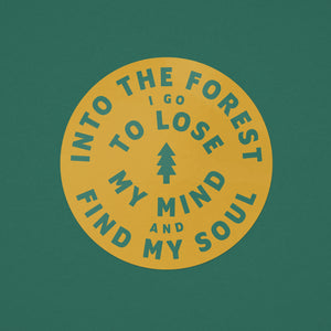 Into The Forest Sticker - yellow