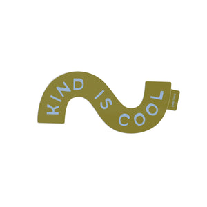 Kind Is Cool Sticker - green