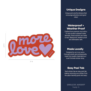 More Love Sticker